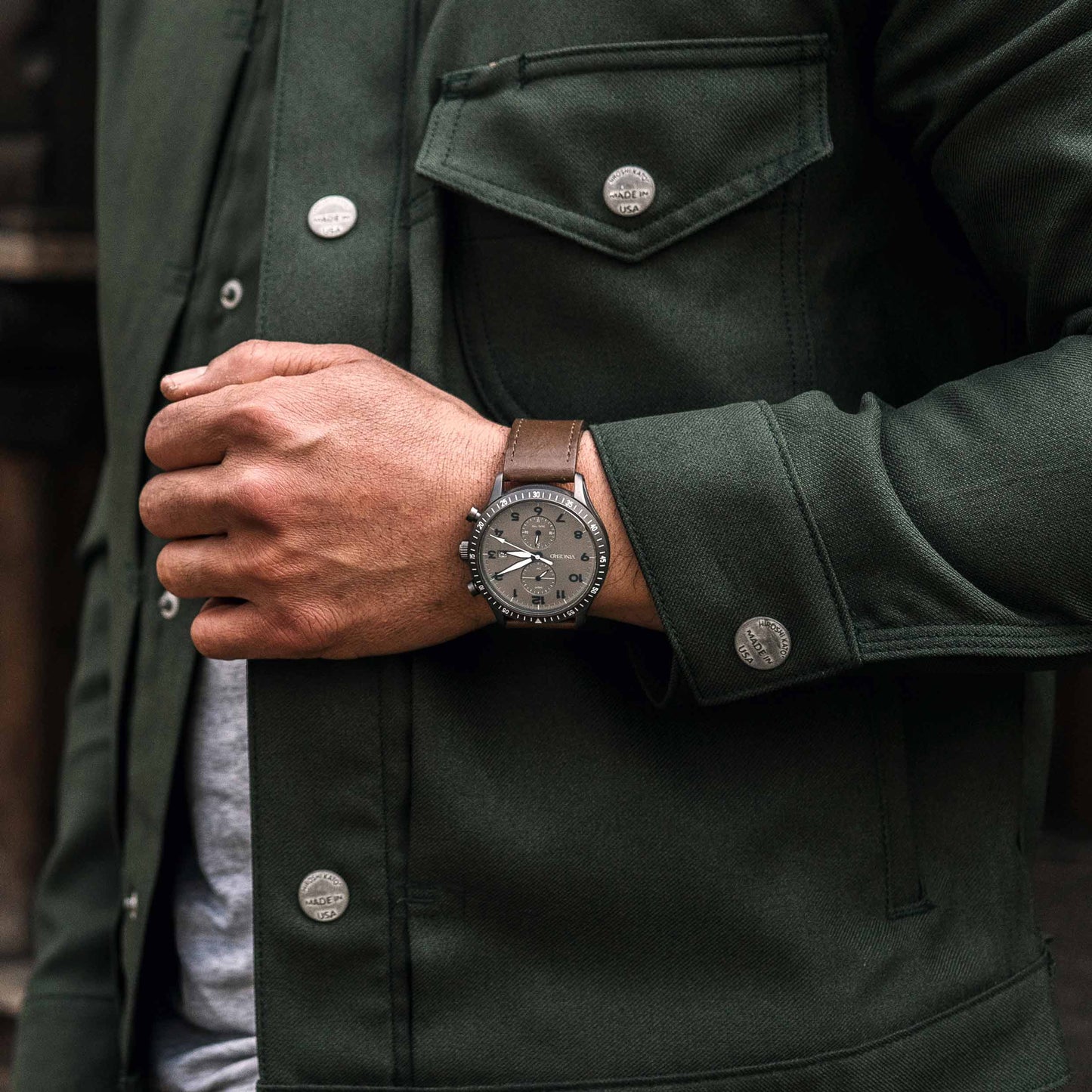 Vincero The Altitude - Gunmetal/Walnut