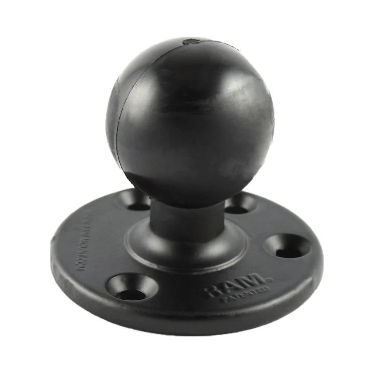 RAM Large Round Plate with Ball - D Size