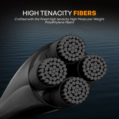 FINS Fishing Windtamer Pitch Black Braid