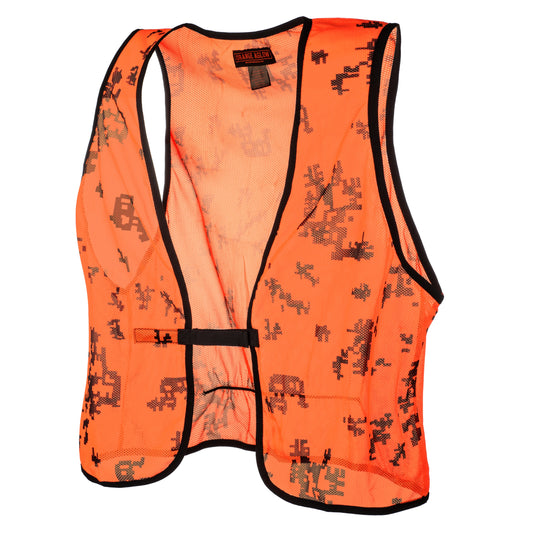 Orange Aglow Signature Mesh Blaze Orange Camo Hunting Vest