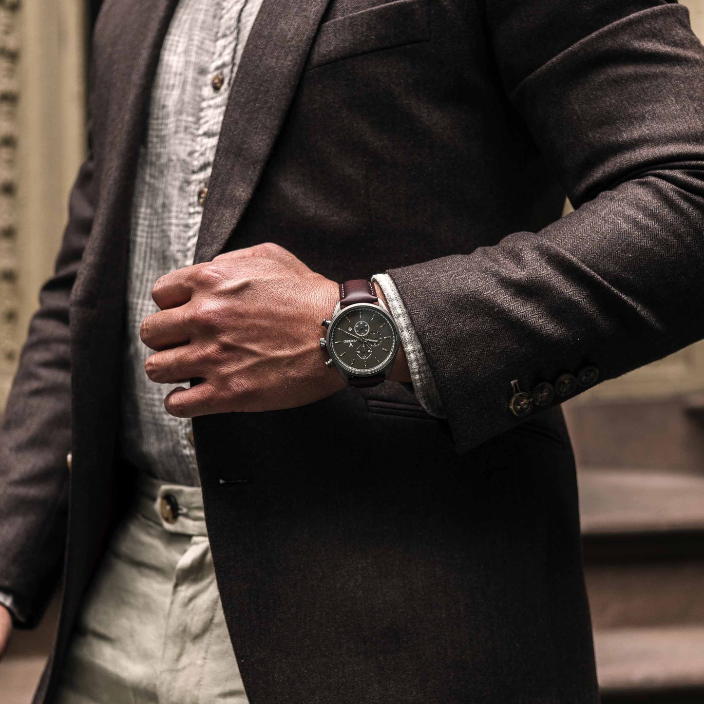 Vincero The Chrono S2 - Gunmetal/Walnut