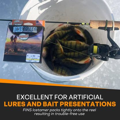 FINS Fishing Icetamer Ice Fishing Braid