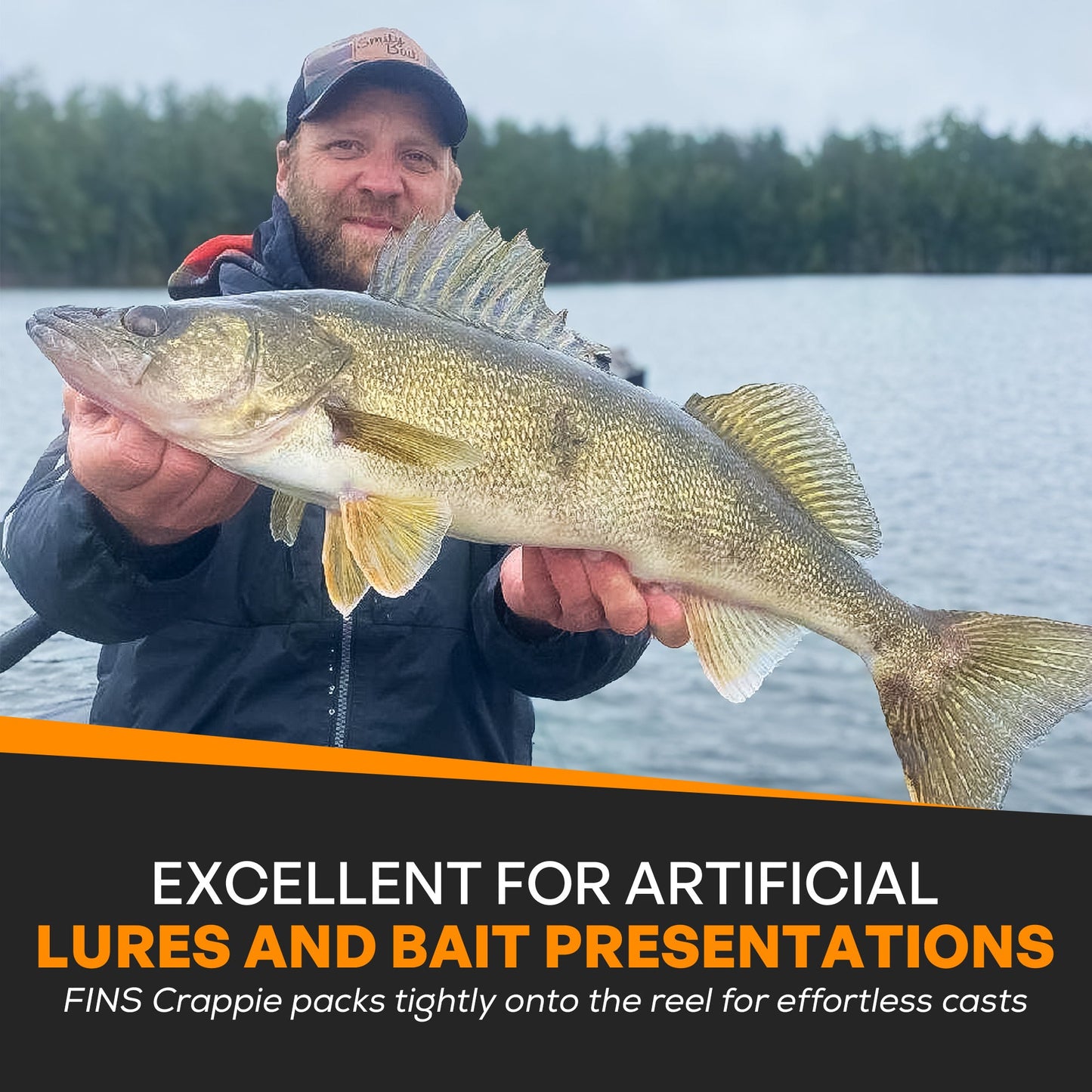FINS Fishing Crappie Fishing Braid