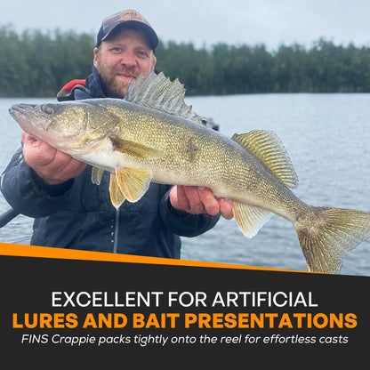 FINS Fishing Crappie Fishing Braid