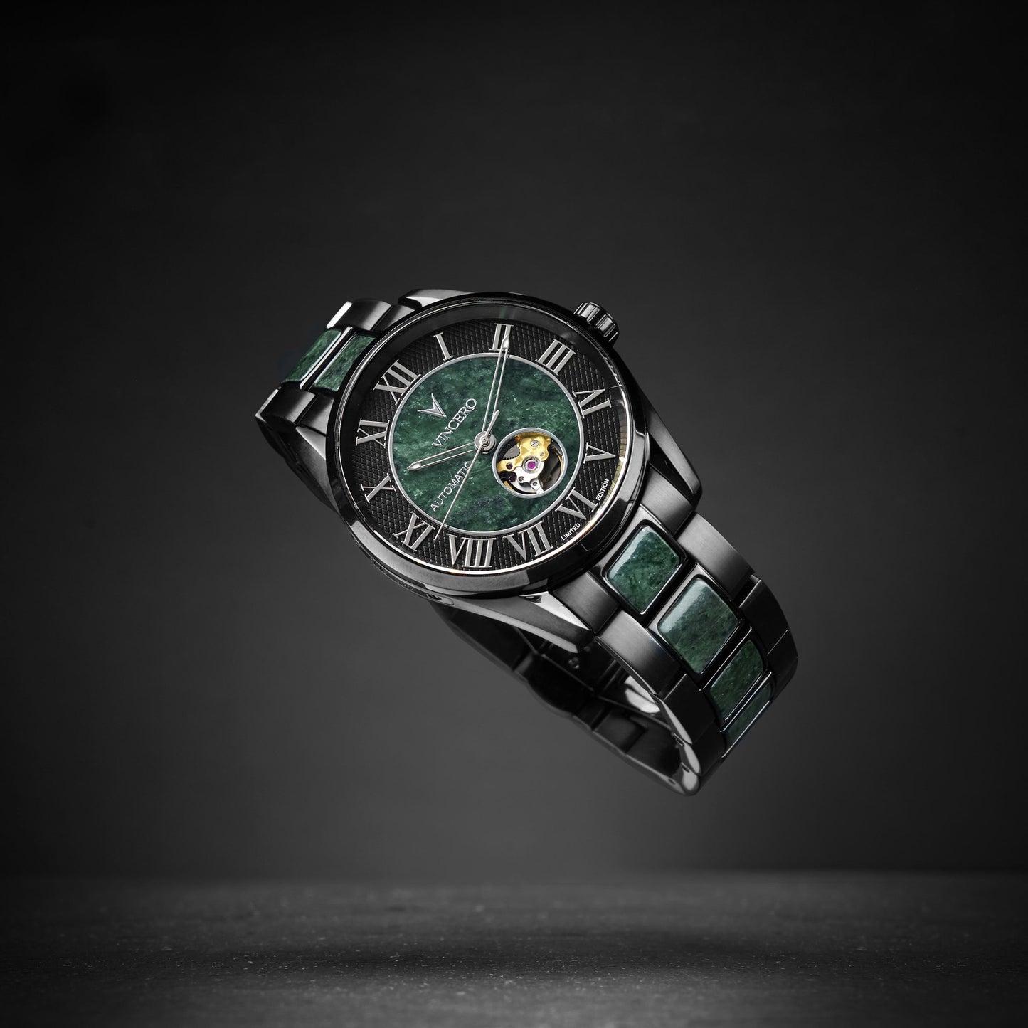 Vincero Marble Automatic - Black Verde