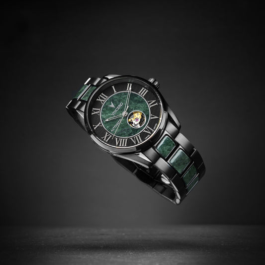 Vincero Marble Automatic - Black Verde