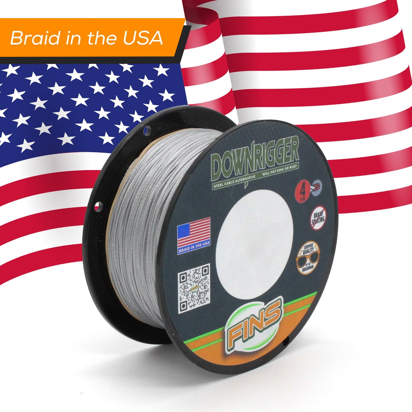 FINS Fishing Downrigger Braid