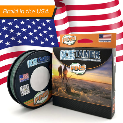 FINS Fishing Icetamer Ice Fishing Braid