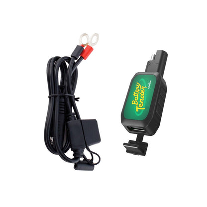 Battery Tender® Ring Terminal Cable and USB Adapter Combo with Quick Disconnect