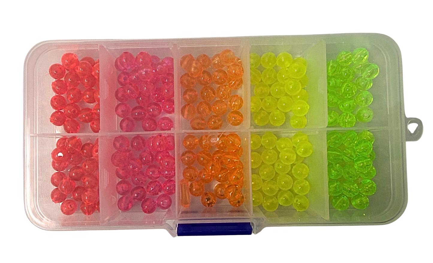 High Class Tackle 'NEW' 6mm CLEAR BEAD TACKLE BOX!!!