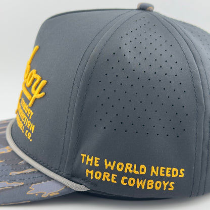 Cowboy Revolution Atakapa Flatline - NOLA Black “Cowboy Hat”