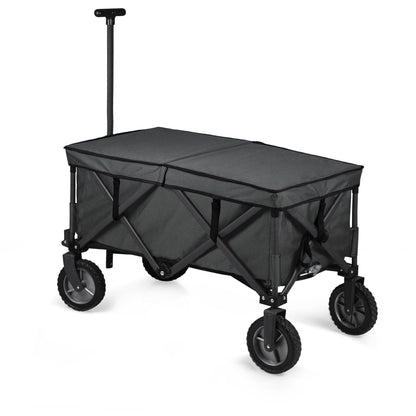 Picnic Time Adventure Wagon Elite Portable Utility Wagon with Table & Liner