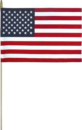 Flagman of America 12" x 18" US Cemetery Flag