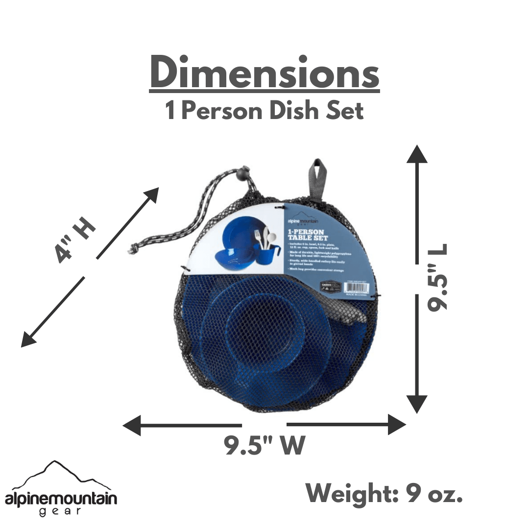 1 Person Table Set - Angler's Pro Tackle & Outdoors