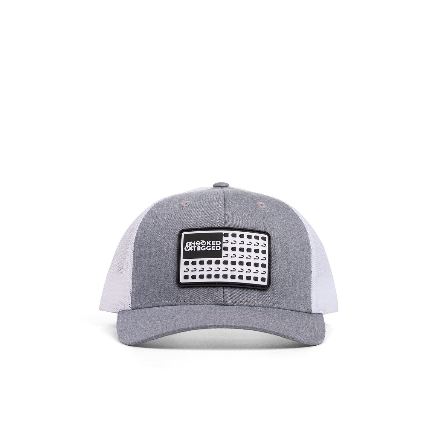 Hooked & Tagged  - American Flag Patch Hat