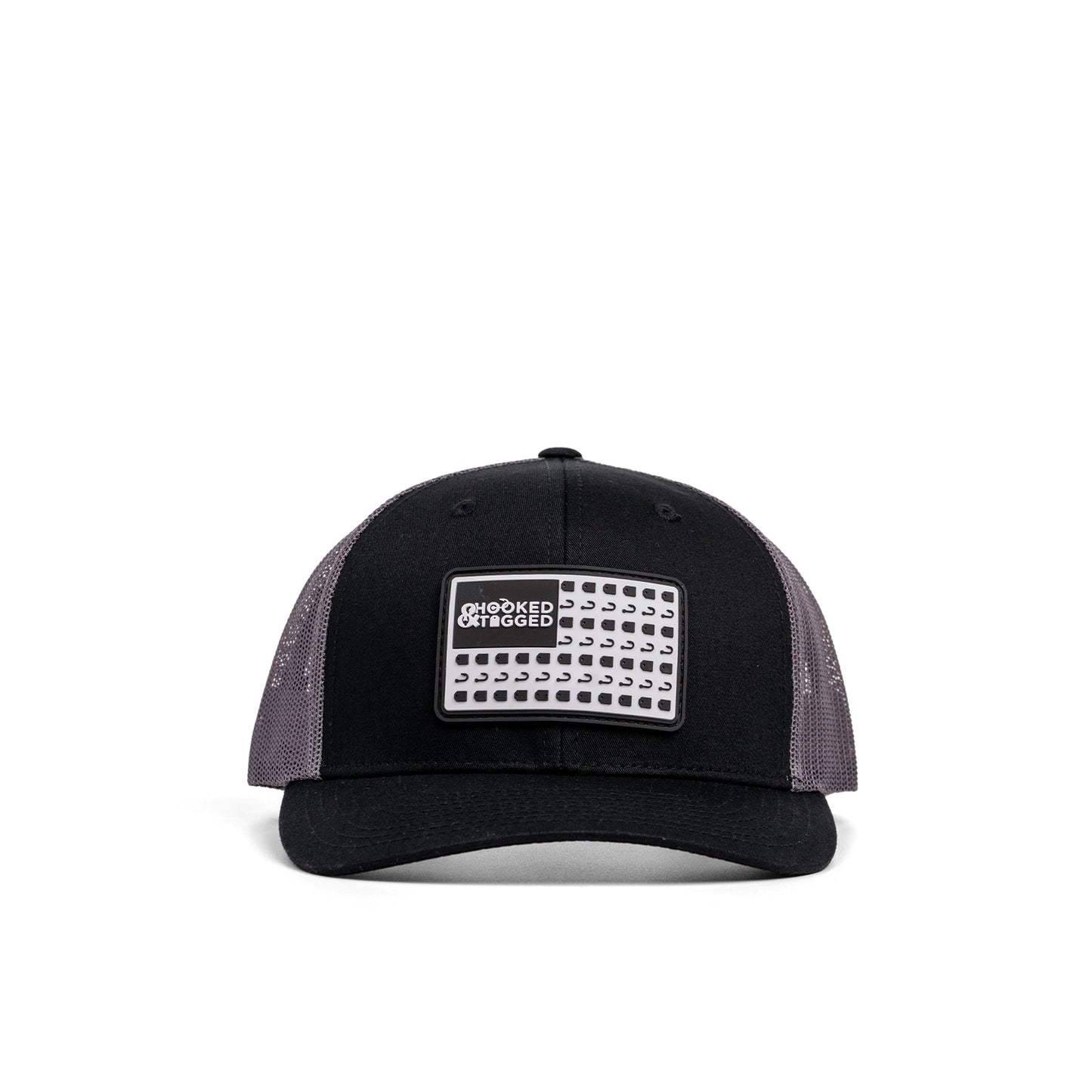 Hooked & Tagged  - American Flag Patch Hat