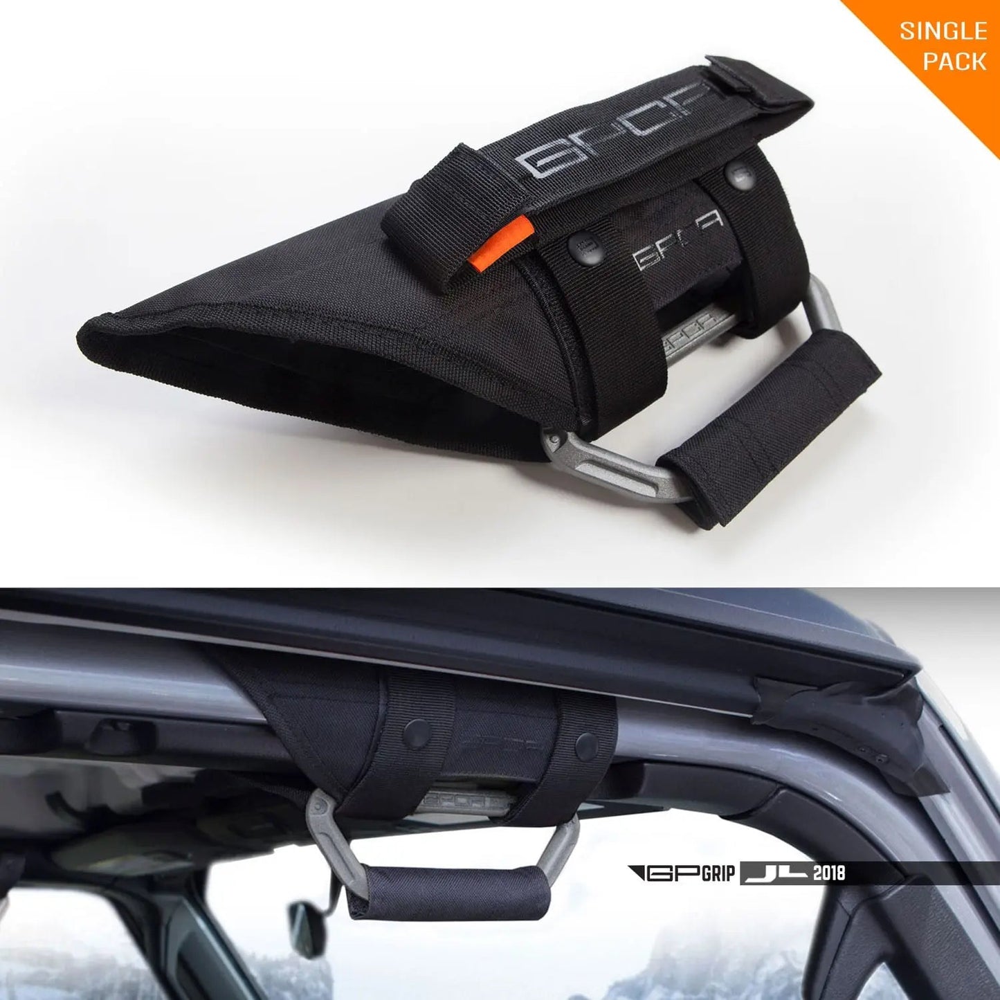 GPCA Grip PRO Foldable Handle — Jeep Wrangler JL, Gladiator JT & 4xe (2018+)