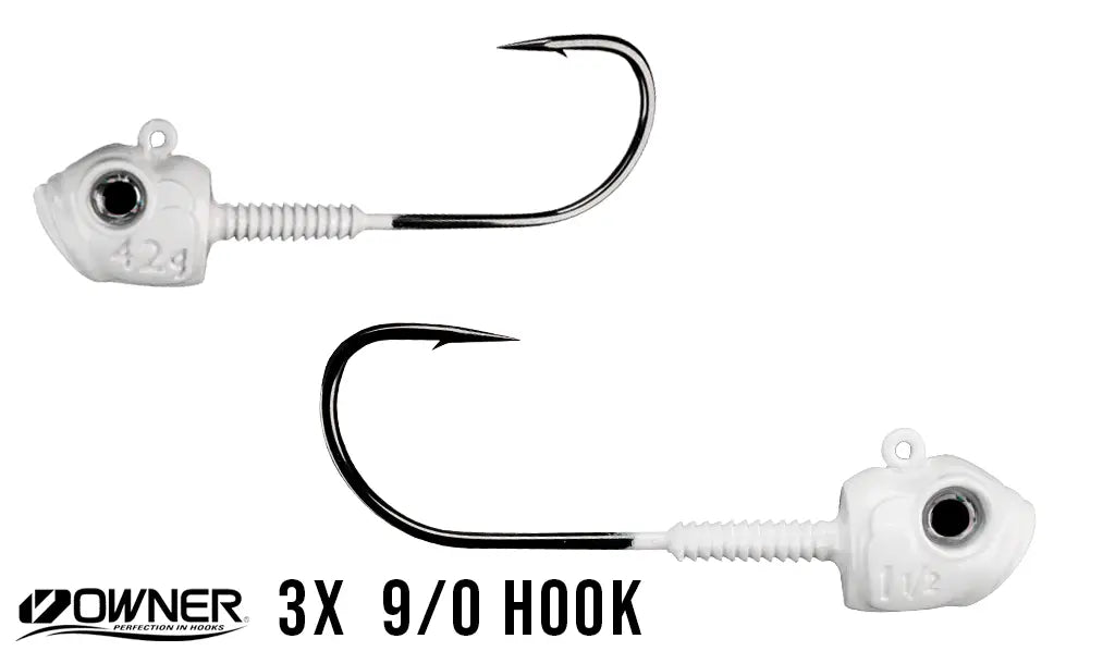 Lunker City Painted Titan HD Jig Heads