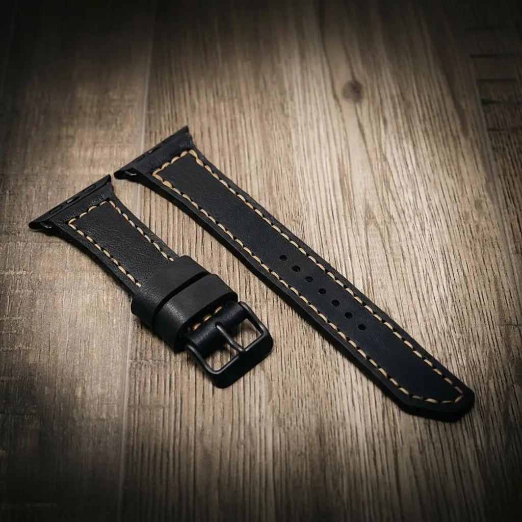 Bull Sheath Leather Apple Watch Leather Band