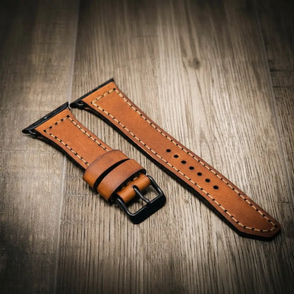 Bull Sheath Leather Apple Watch Leather Band