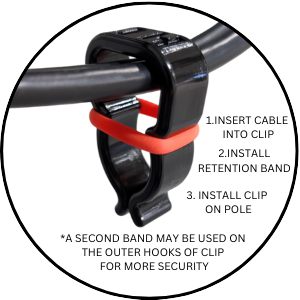 HD Innovations Pole Clips (3-Pack)