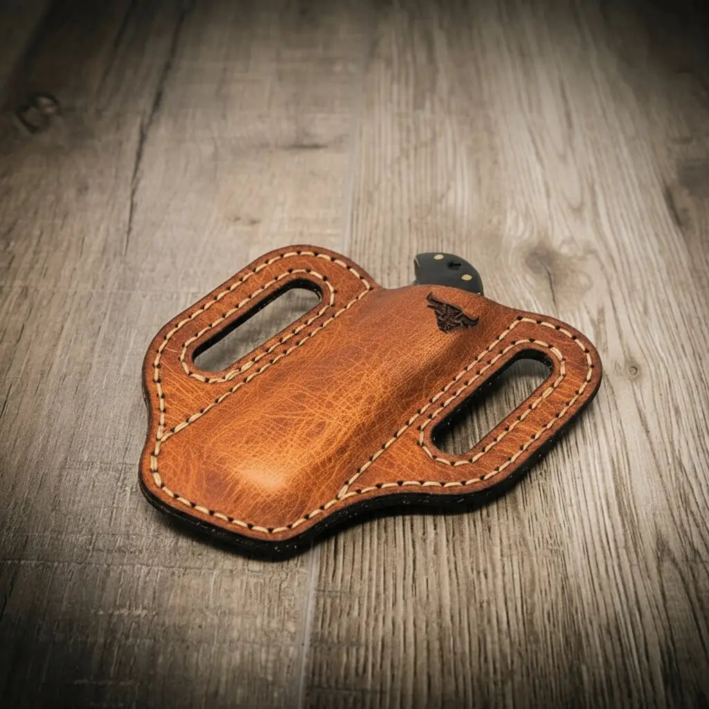 Bull Sheath Leather Custom Leather Knife Sheath