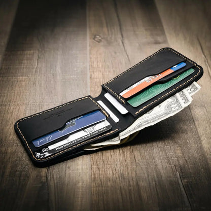 Bull Sheath Leather Rio Grande Bifold Wallet