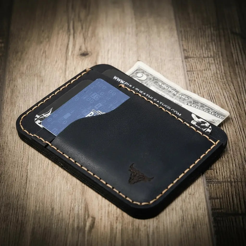 Bull Sheath Leather Mansfield Minimalist Wallet