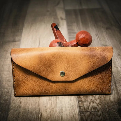 Bull Sheath Leather Sugar Land Clutch Wallet