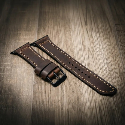 Bull Sheath Leather Apple Watch Leather Band