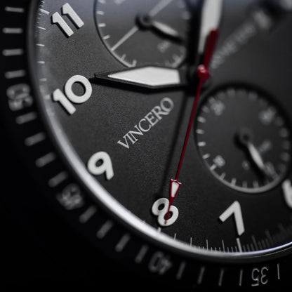 Vincero The Altitude - Matte Black/Red