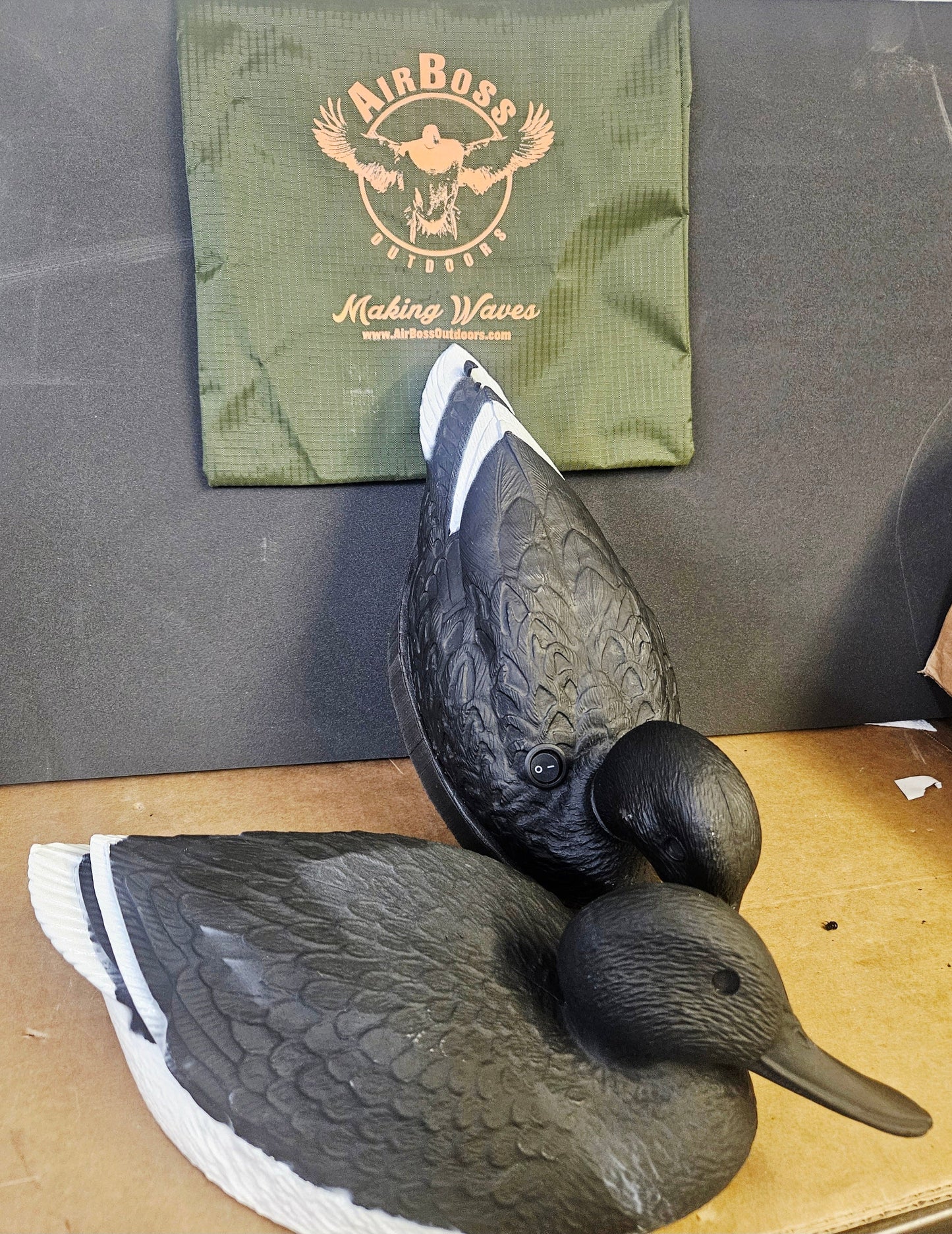 Air Boss Motion Decoys Black SALLI - WOBBLER