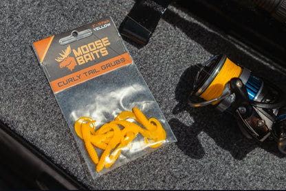 Moose Baits Curly Tail Grubs