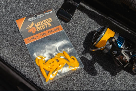 Moose Baits Curly Tail Grubs