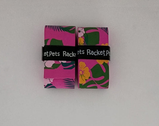 Racket Pets Overgrip Tape for Tennis Racket - Paradise - Pink (pack of 2)
