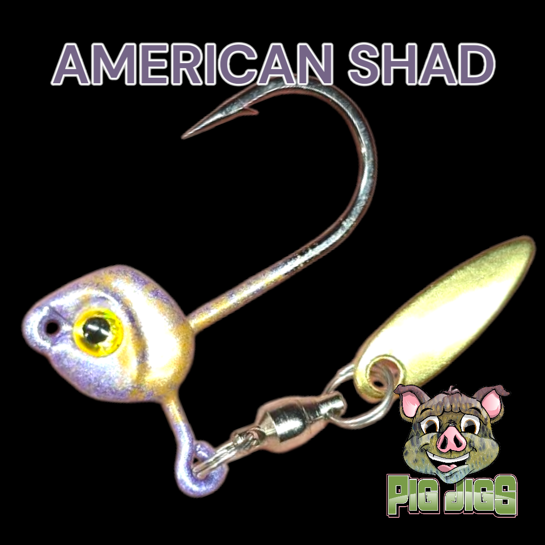 Pig Jigs 1/16 OZ BFSPIN