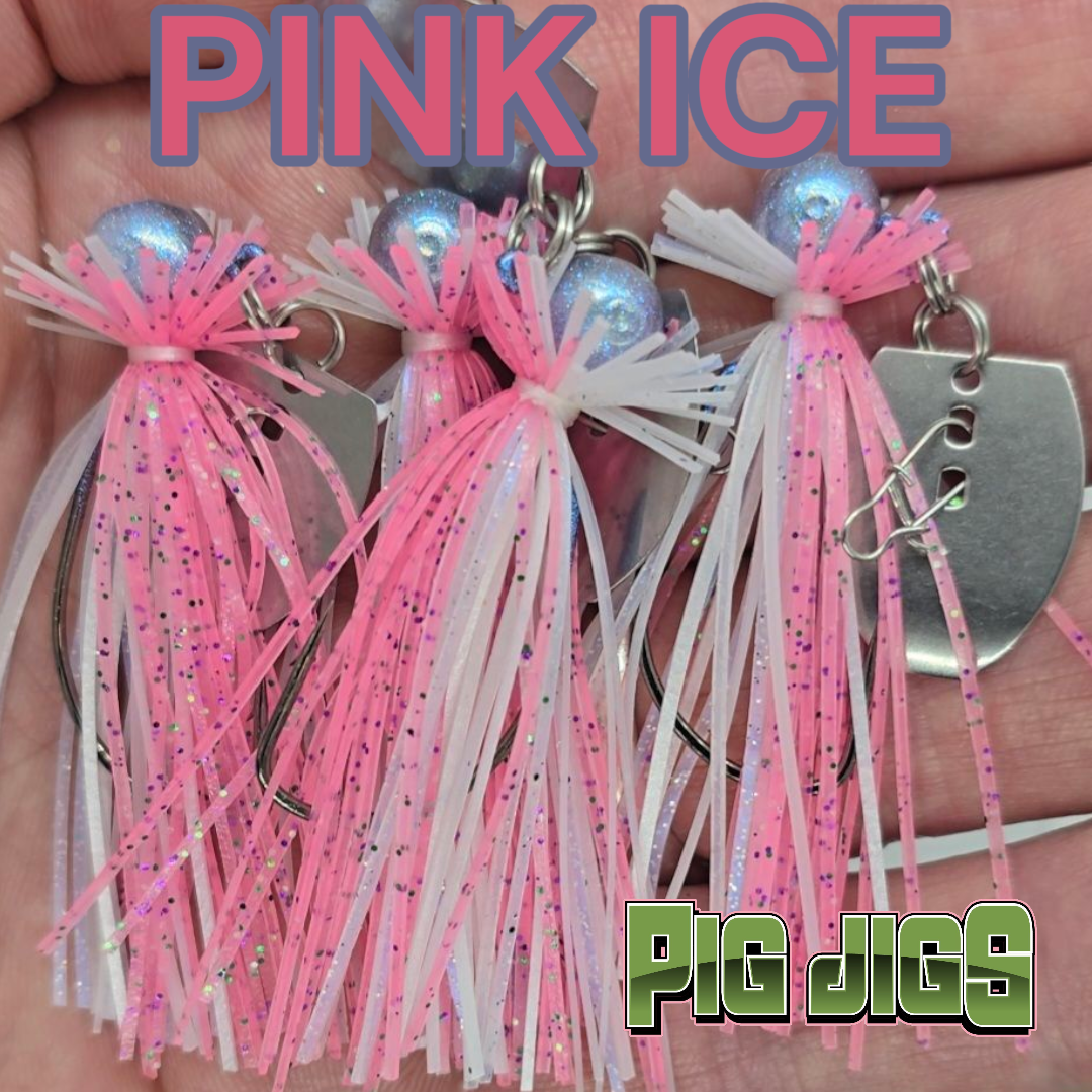 Pig Jigs 1/8 OZ EWG  LIL BUDDY BLADED JIG