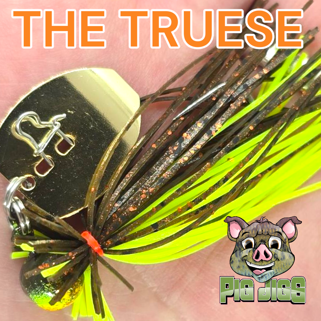 Pig Jigs 1/8 OZ EWG  LIL BUDDY BLADED JIG
