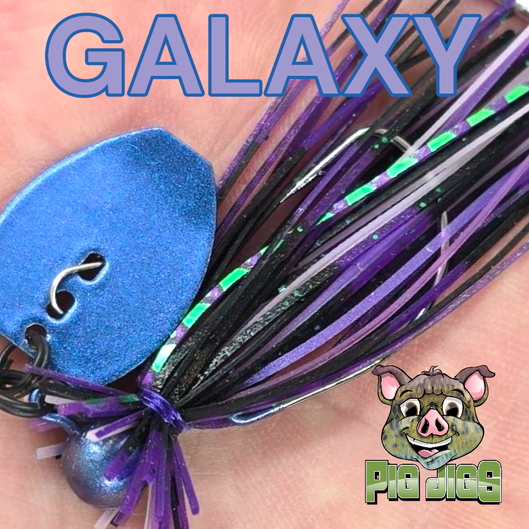 Pig Jigs 1/16 oz EWG LIL BUDDY BLADED JIG