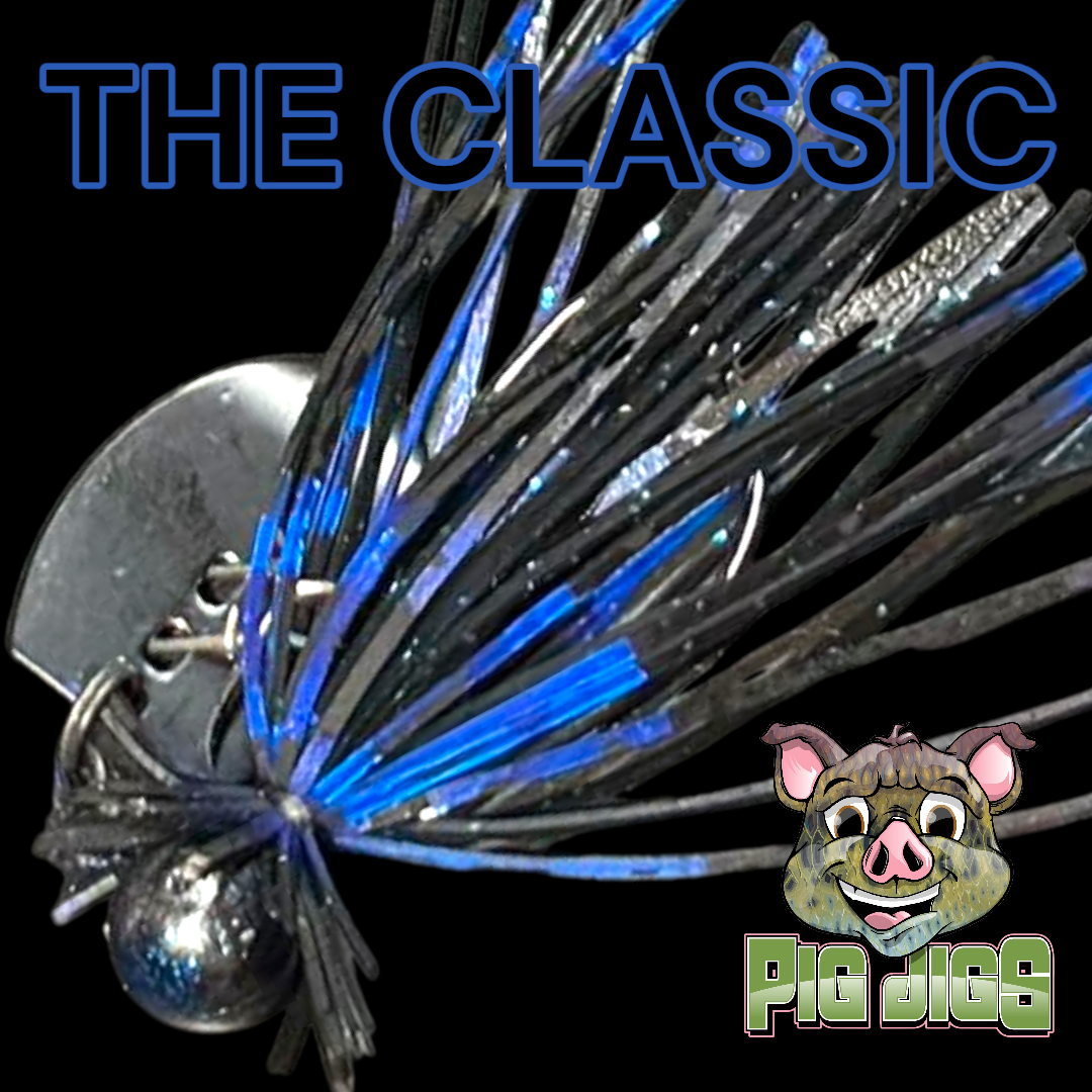 Pig Jigs 1/8 OZ EWG  LIL BUDDY BLADED JIG