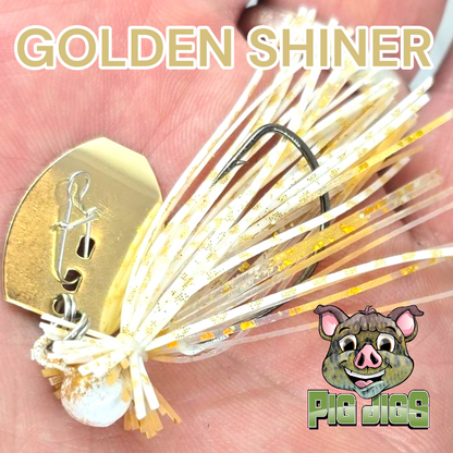 Pig Jigs 1/16 oz EWG LIL BUDDY BLADED JIG
