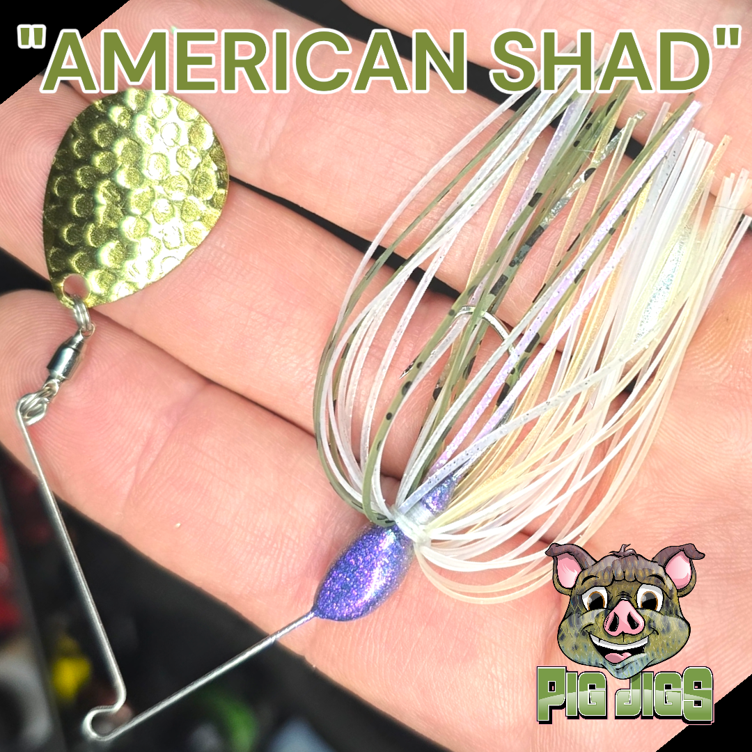 Pig Jigs 1/8 oz TORPEDO SPINNERBAIT