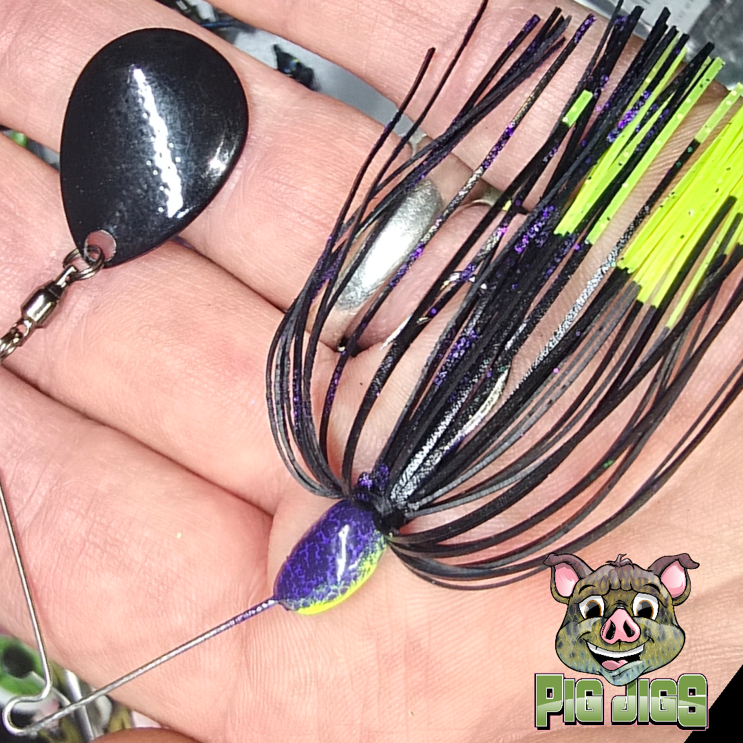 Pig Jigs 1/8 oz TORPEDO SPINNERBAIT
