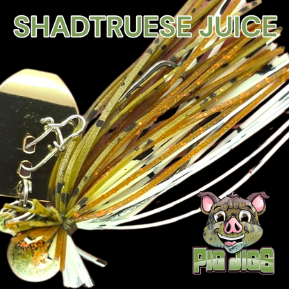 Pig Jigs 1/16 oz EWG LIL BUDDY BLADED JIG