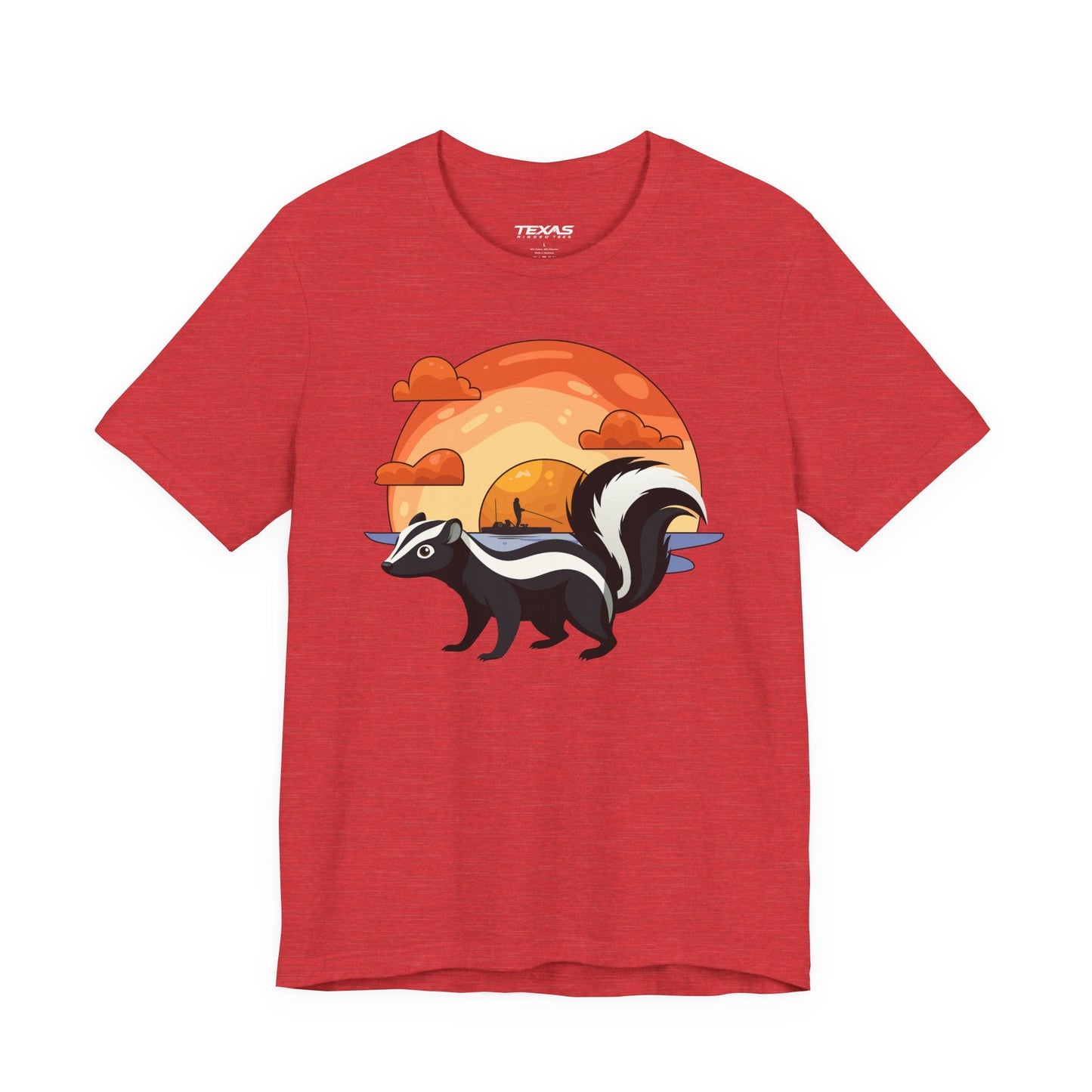 Texas Rigged Tees Skunkset (Kayak Edition) — Unisex Cotton Tee