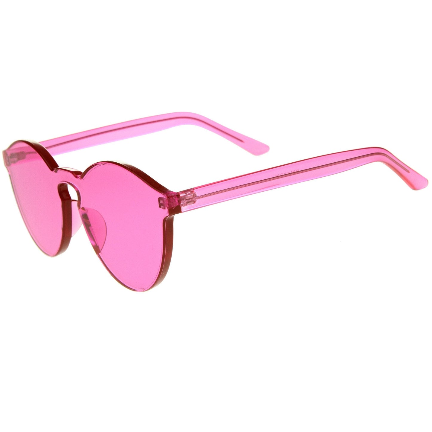 zeroUV Rimless Monoblock Cut PC Color Lens Rimless Sunglasses A368
