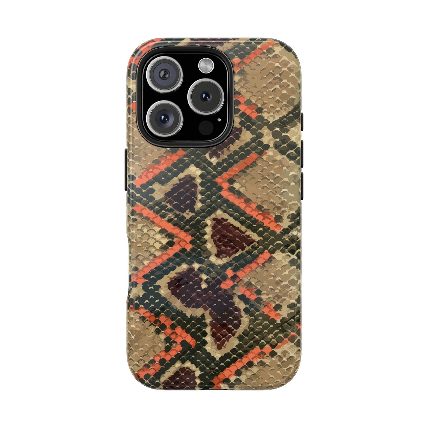 Texas Rigged Tees Burmese Python — Tough Phone Case