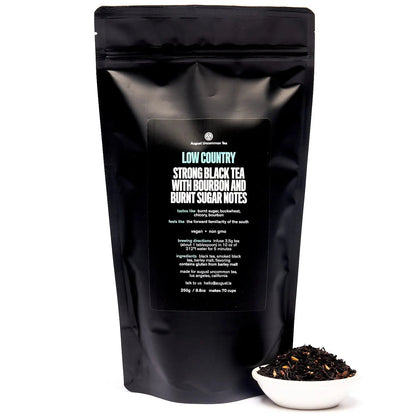 August Uncommon Tea Low Country - Bourbon Sugar Black Tea