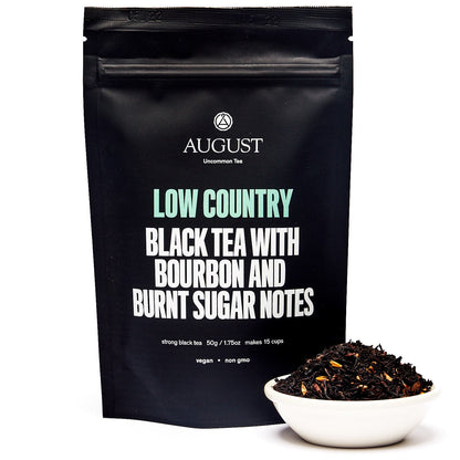 August Uncommon Tea Low Country - Bourbon Sugar Black Tea
