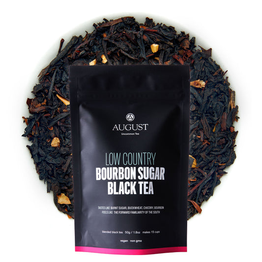 August Uncommon Tea Low Country - Bourbon Sugar Black Tea